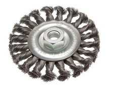 Image of Faithfull Circular Wire Brush 115 X 12Mm M14 Bore 2 0.35Mm Wire FAIWBCT115