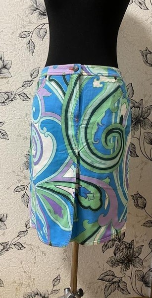 Women Etro Skirt Multicolor Cotton S