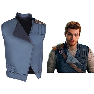 STAR WARS Jedi: Survivor Luke Cosplay Costume Vest Outfits Halloween Party Suit