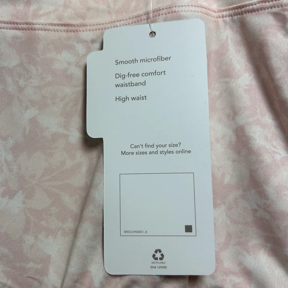 Paquete de 3 bragas calzoncillos de microfibra Olga By Warners para mujer 2X/20 florales tostados negros Foto 3 de 4