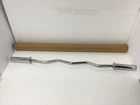 NEW Range Fitness 47" Olympic EZ Curl Bar 2" Sleeves 17 lb FREE SHIPPING QTY