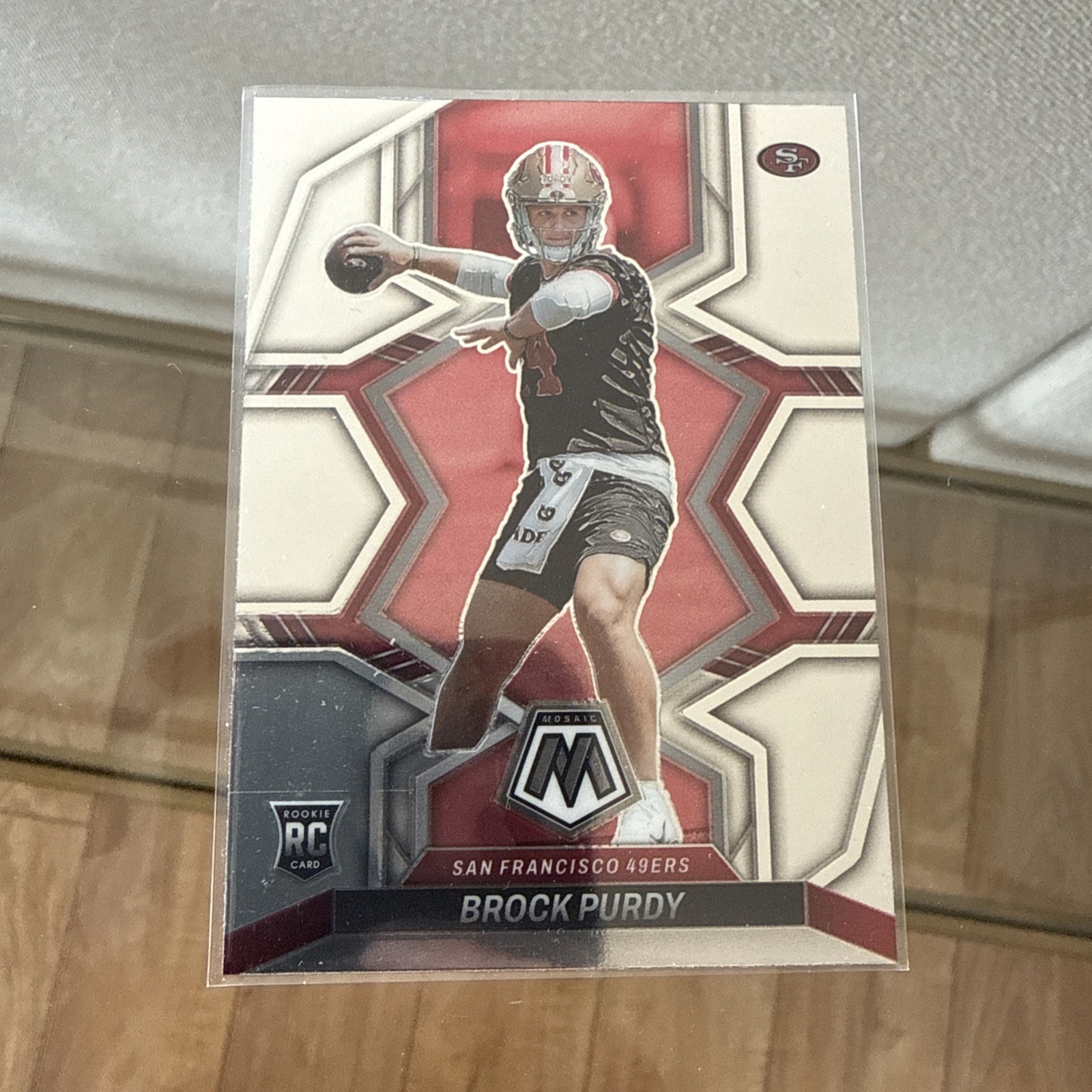 2022 Panini Mosaic Brock Purdy RC #367 San Francisco 49ers Rookie
