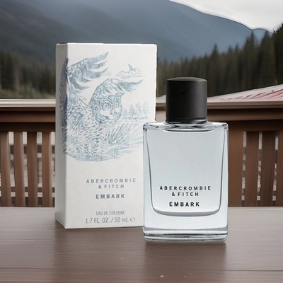 Abercrombie & Fitch EMBARK Eau De Cologne Spray for Men 1.7 fl oz. NIB SEALED