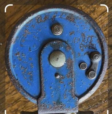 Angelrolle ''Anglem Scout 8-60'' Sammlerstück