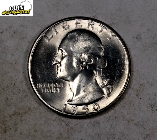 1950-S Washington Quarter * Gem BU++ * 90% Silver * XXQ777