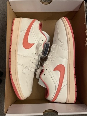 Nike women s air Jordan one Low Sale/Pink Salt   Guava Ice Size 11.5
