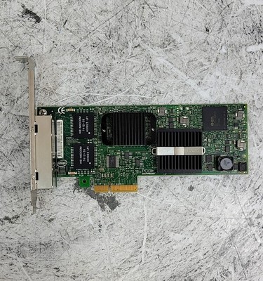 DELL INTEL PRO/1000 VT 0h092p Network Card Quad-Port PCI-e Gigabit