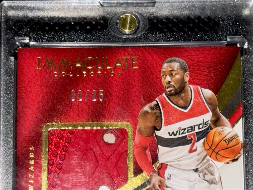 John Wall 2016-17 Immaculate Auto Sneaker /25! Panini On Card Auto # 2/25!! 🔥🔥 - Image 3 of 4