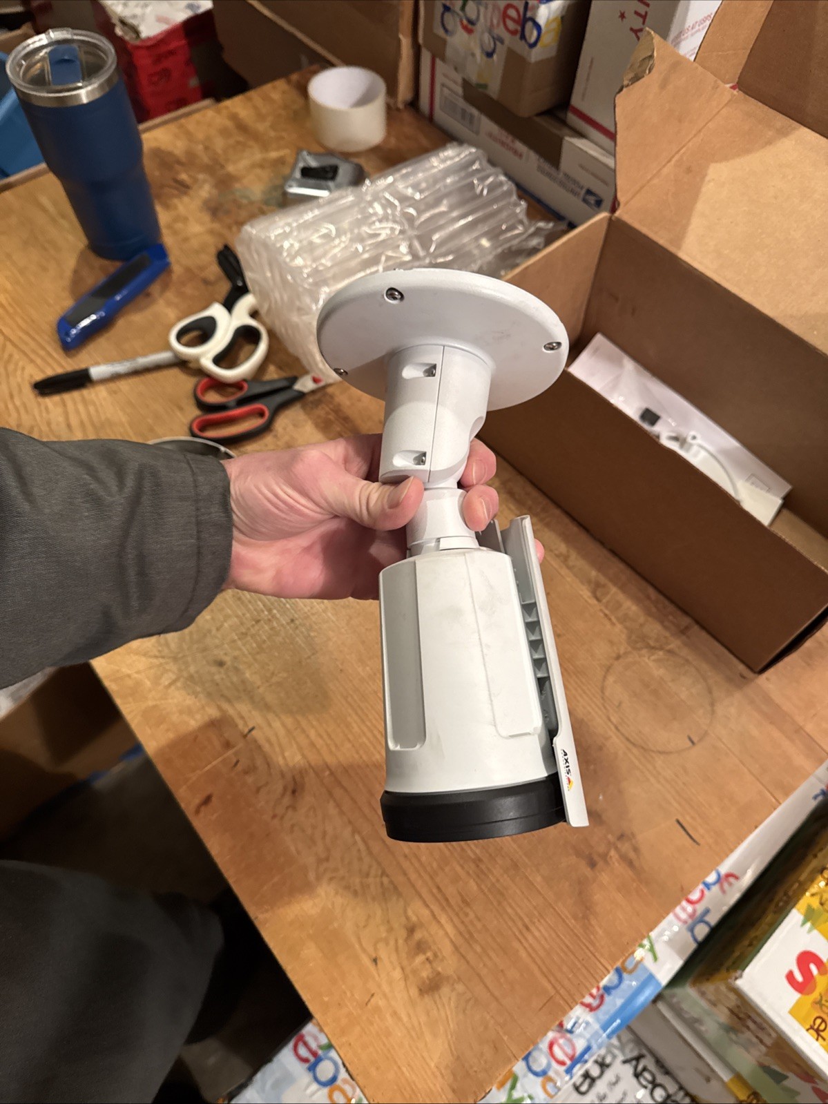 Axis P1447-LE 5MP Outdoor Bullet Security Camera Tested & Working