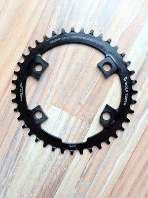 Wolftooth Drop Stop 40t Kettenblatt SH 110 BCD 4 Bolzen asymmetrisch