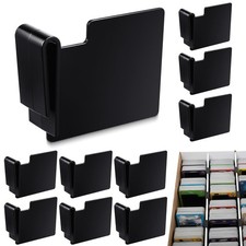 10 Pcs Black Card Box Dividers, Max Opening Width:6mm Trading Card Dividers...