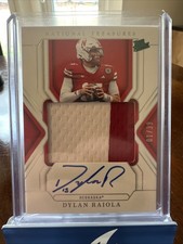 2025 Panini National Treasures Collegiate Dylan Raiola RPA 01/39