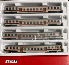 Acme SET 4 CARROZZE PIANO RIBASSATO SERIE 1973 LIVREA MDVC Ep. IV-V Art. 50051