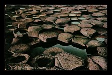 POSTCARD THE GIANT'S PAN GIANT'S CAUSEWAY NORTHERN IRELAND