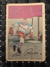 1952-53 Parkhurst #49 Leo Reise New York Rangers - VG/VG+ (see pics)