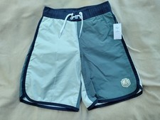NWT Gap Kids Colorblock Swim Trunks Board Shorts Boys Size Youth S