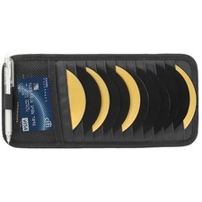 Cd Visor Holder Visor Cd Holder 12 Dvd Organizer Elastic Strap Cd Visor Holder Visor Cd Holder 12 Dvd Organizer Elastic Strap