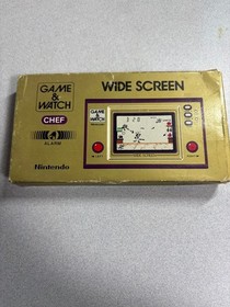 Box, With Manual Working Nintendo Game & Watch Chef FP-24