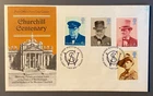 British First Day Cover Churchill Centenary 9/10/1974 - Special Handstamp