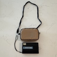 Kodak Disc 3600 Vintage Disc Film Camera Black with Carrying Case