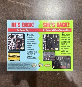 Alien 3 Nintendo NES Manual - Excellent Shape!