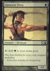 Llanowar Elves #184 Magic 2011 (M11)