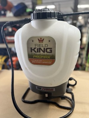 Field King Pro max Lithium Battery Powered Backpack Sprayer, 4 gal