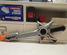 Bandai Power Ranger Super Ninja Steel 3-in-1 Sword Blaster DX Rockstorm Guitar