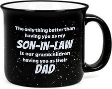 Birthday Gifts for Son in Law, Son In Law Gifts, Dads Day Gift from Black