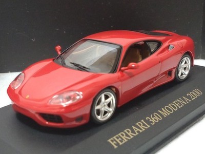 Ferrari 360 Modena IXO 1/43 Model Car Red Collectible Genuine