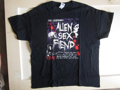 Alien Sex Fiend - Tshirt - 2012 Tourshirt Grösse XL