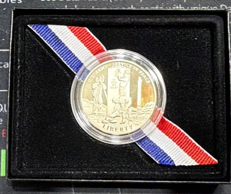 2011 United States Army Commemorative Coin - Clad Half-Dollar - Image 2 of 4