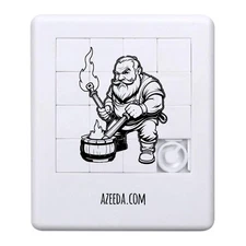 'Dwarf Blacksmith' Sliding Puzzle (PZ00033047)