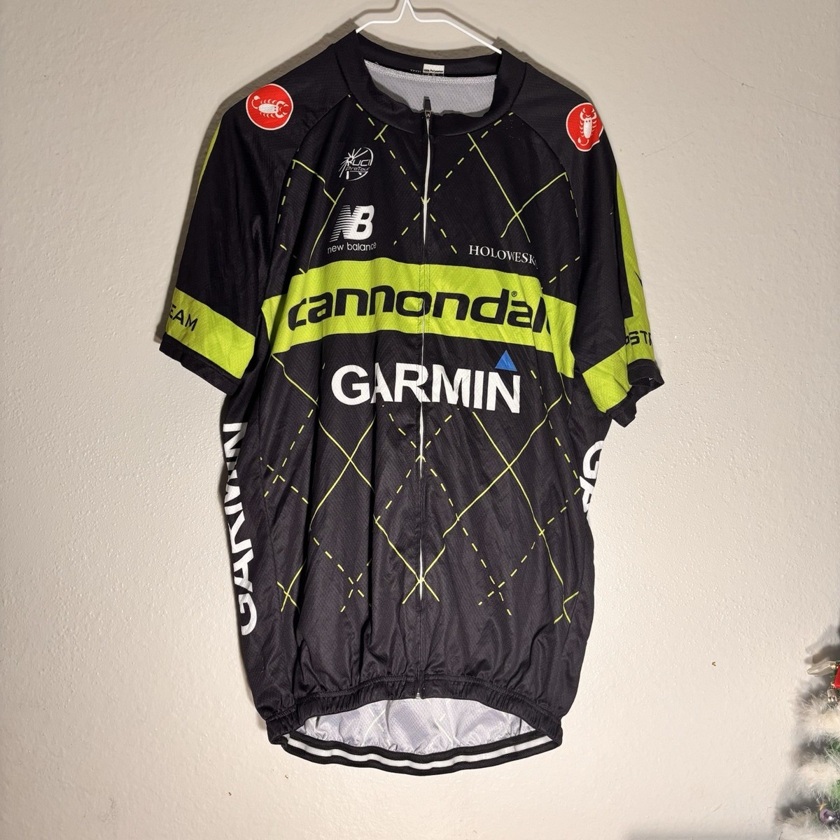 Team Garmin Castelli Cannondale : Amazon.com Mサイズ FZ JERSEY TEAM GARMIN 【新品】CASTELLI 2.0 Sleeve Short ウェア
