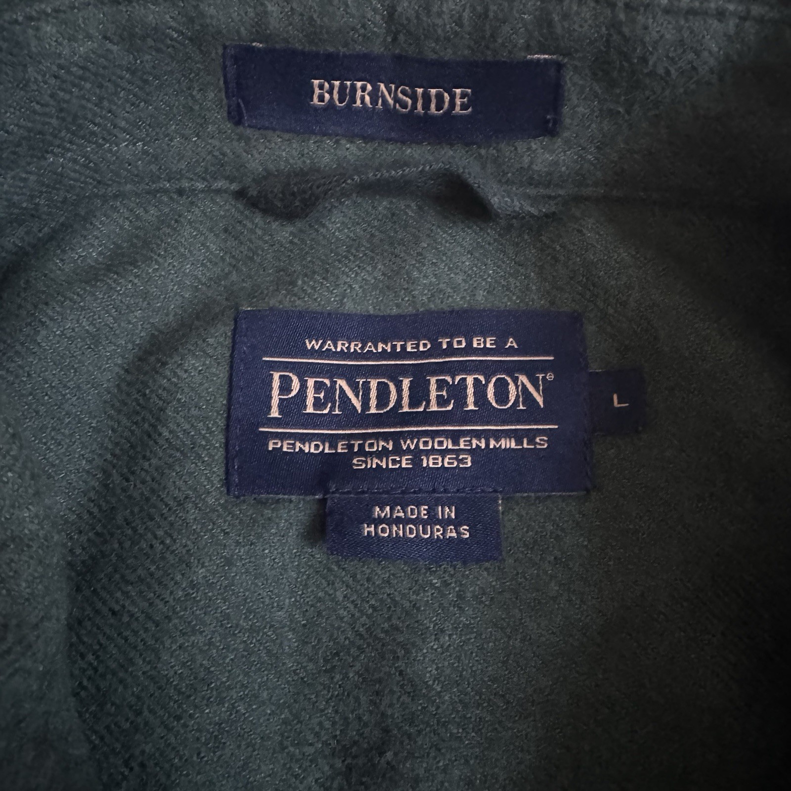 Pendleton Burnside Doublebrushed Flannel Button S… - image 4