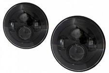 7Zoll CREE LED Scheinwerfer f&uuml;r Wrangler JK TJ LJ Defender Mercedes W463 Schwarz