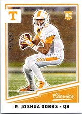 2017 Panini Classics R. Joshua Dobbs #255 Rookie RC Red Back /299