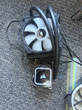 Corsair Hydro Series H60 2018 120mm AIO Liquid CPU Cooler AM4 AM5 LGA Hardware