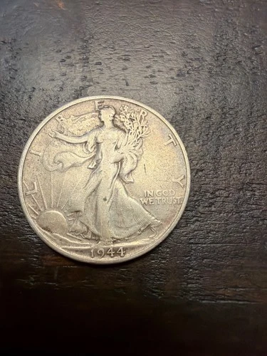 90% Silver 1944 S Liberty Walking Half Dollar 50C Silver Circulated US Coin