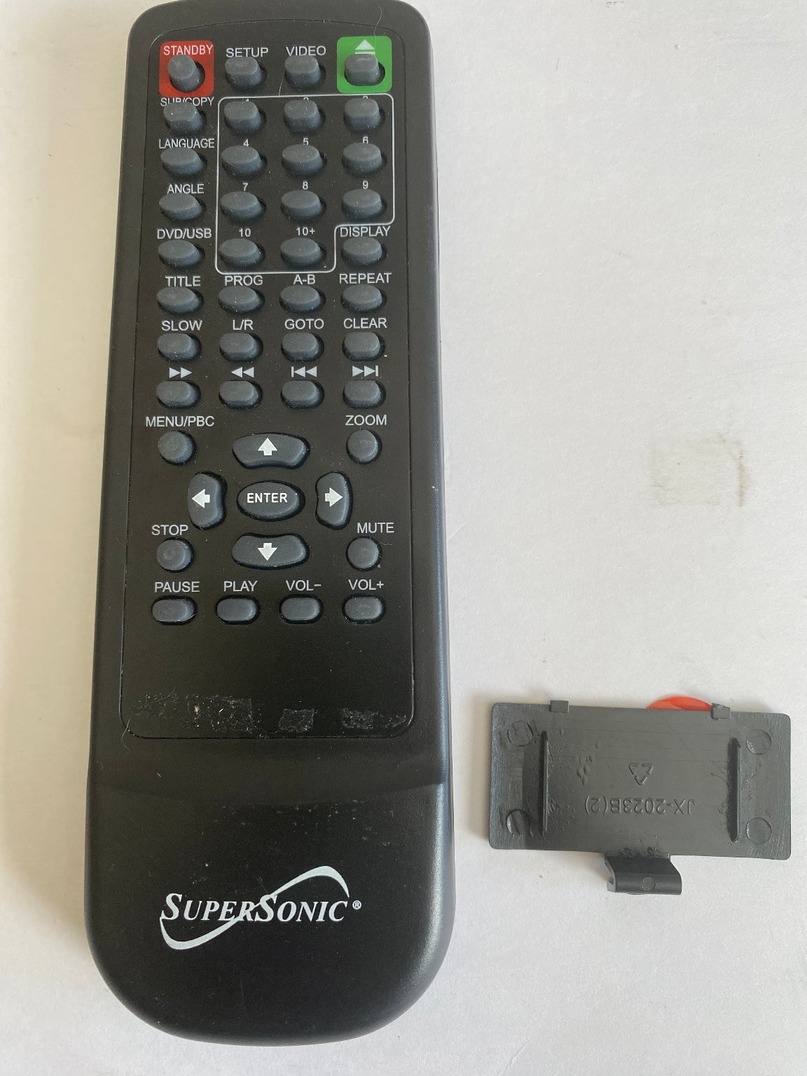 Remote Control Black Jx-2023b Universal