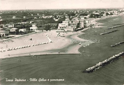Torre Pedrera RIMINI IT Villa Salus e panorama aerial photo
