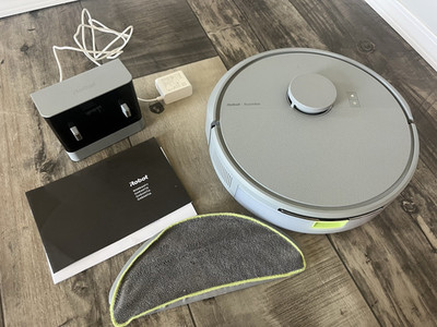 iRobot Roomba Robotic Vacuum and Mop Bagless Cordless w/ Dock Adapter Manual