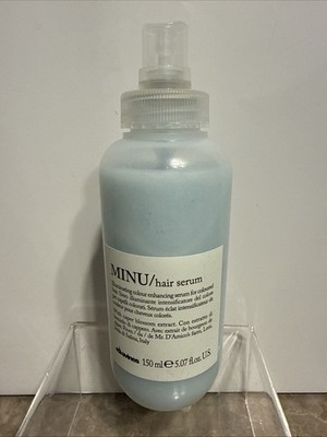 Davines ~MINU Hair Serum ~ 150ml 5.07oz ENHANCING SERUM FOR COLOR TREATED HAIR