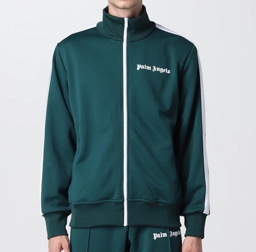 Giacca da pista Palm Angels verde