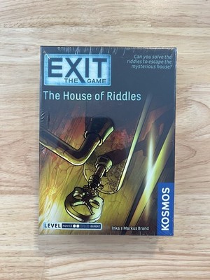 Sealed EXIT: The Game The House of Riddles Kosmos Escape Room Game