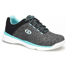 NEW Dexter Elin Women's Bowling Shoes, Grey/Teal , Size 8