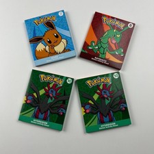 Pok mon 2024 New McDonald's Sticker Activity Sheets Eevee Rayquaza Hydreigon Lot