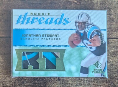 Jonathan Stewart 2008 SP Rookie Threads Carolina Panthers Patch /99
