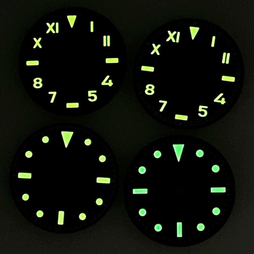 29 mm esfera de reloj café negro para movimiento eta 2824 2836 miyota 8215 NH35 NH36 - Imagen 2 de 14