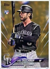 Mike Tauchman 2018 Topps Update Gold Parallel Rookie RC /2018 CUBS QTY. HOT